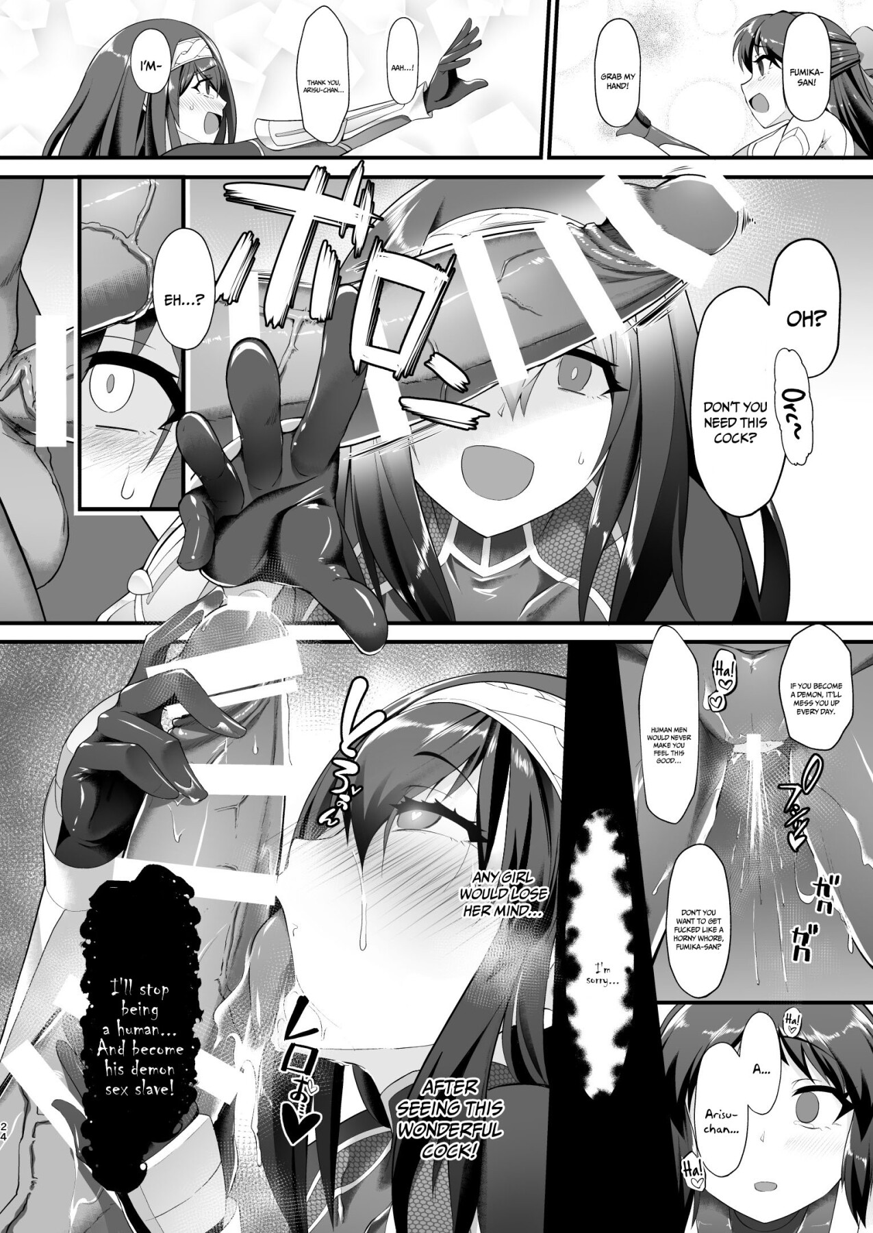 Hentai Manga Comic-Taimanin Arisu II-Read-23